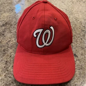 Vintage Washington Nationals Twins Enterprise Plain Logo Snapback Hat Cap Youth - Picture 1 of 8