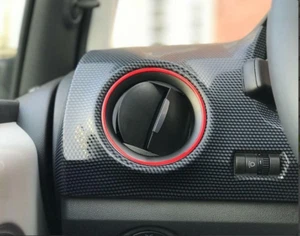 2x Volkswagen VW UP Seat Mii Skoda Citigo farbige Lüftungsringe  - Bild 1 von 3