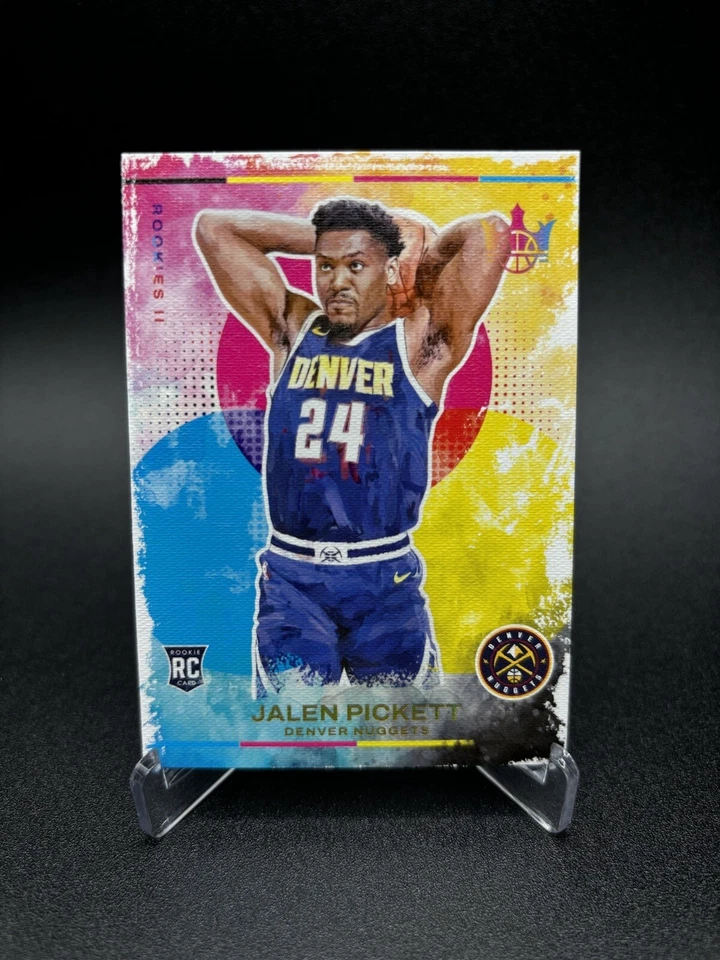 JALEN PICKETT - 2023 Court Kings Rookie II - Denver Nuggets - Image 1 of 2