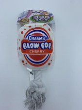  PLUSH Dog Toy CHARMS BLOW POP CANDY TOY ADVERTISING FOOD COLLECTIBLE  