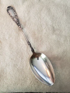 CUPID by DOMINICK & HAFF sterling silver STUFFING PLATTER SPOON no monogram - Picture 1 of 18