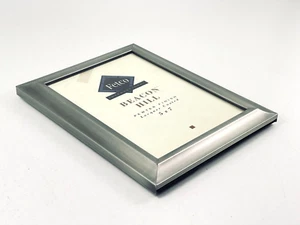 Fetco Beacon Hill Pewter Finish Metal 5" x 7" 5x7 Photograph Photo Frame -NEW - Picture 1 of 3