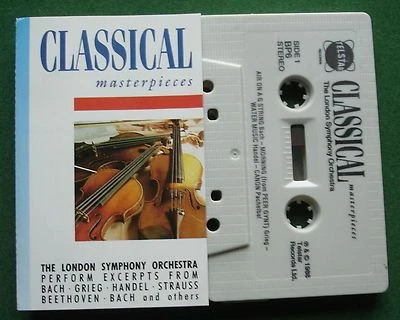 Classical Masterpieces LSO Excerpts Bach Strauss + BP Cassette Tape - TESTED - Image 1 of 3