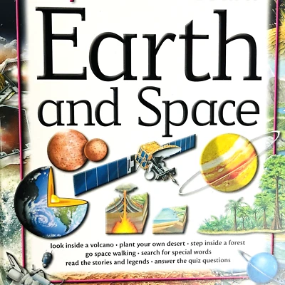 Earth Space Science and Technology Explore and Learn Mix Lot of 3 Books Children - Image 1 of 4