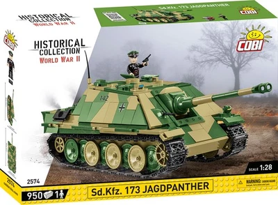 COBI ® 2574 - Jagdpanther (SD.KFZ.173) Tank Army Military - Image 1 of 4