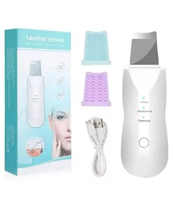 Facial Skin Scrubber, Ultrasonic Skin Spatula Face Blackhead Remover Machine🇬🇧 - Picture 1 of 10