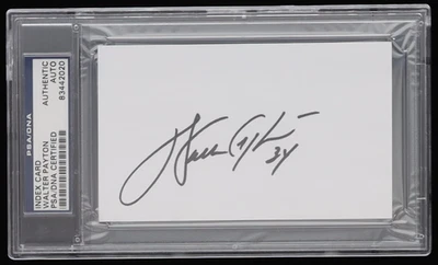 Postal firmada a mano por Walter Payton Chicago Bears PSA/DNA autenticidad patio Foto 1 de 2