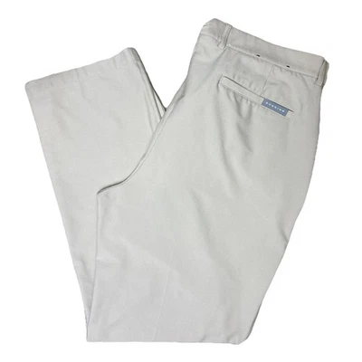 Calça de golfe Dunning masculina Everbest cáqui bronzeado desempenho elástico atlético 38X30 - Imagem 1 de 4