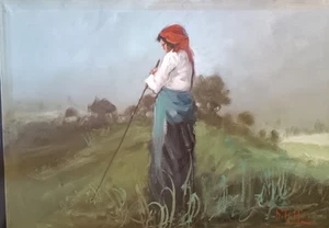 Damiano Tartaglia (XX secolo) dipinto olio su tela firmato - Foto 1 di 8
