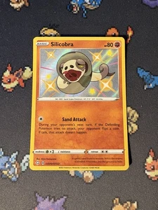Pokémon Cards Silicobra SV070/SV122 Shiny Holo Rare Shining Fates - (NM) - Picture 1 of 3