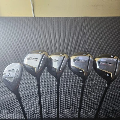 Warrior Custom Golf Wood Set 2 3 5 7 3H RH Custom Fit Flex Graphite Approx 43" - Image 1 of 4