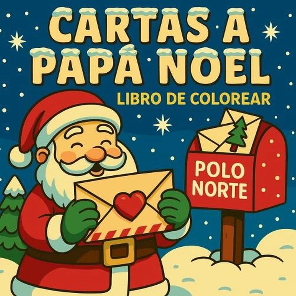 Cartas a Pap Noel - Libro de colorear by Chris Martin (Spanish) Paperback Book - Image 1 of 1