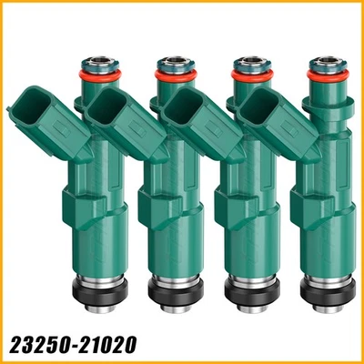 4 piezas inyectores de combustible para Toyota Echo 2000-2005 1,5 L I4 reconstruidos OE #23250-21020 Foto 1 de 4