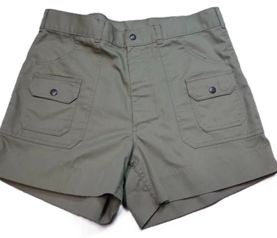 Pantalones Cortos De Colección Jandy Place Bardon Safari Talla 34 Verde Oliva Bolsillos de Carga a Presión Foto 1 de 4