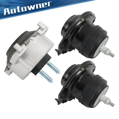 Juego de 3 piezas de montaje de motor y transmisión para Jeep Grand Cherokee 6,4 L 2014 2015-2019 Foto 1 de 4