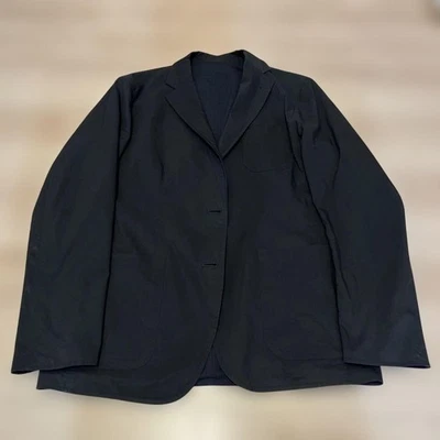 SOPHNET. Reversible Jacket M Dark Gray/Blue Stripes Used - Image 1 of 4