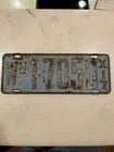 1917 Washington State License Plate Orginal Paint Rare