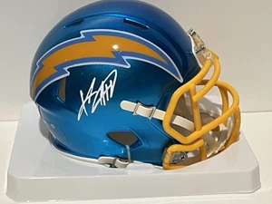 KEENAN ALLEN Signed Autographed Auto Los Angeles Chargers Flash Mini Helmet PSA - Picture 1 of 3