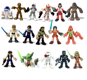 Playskool Star Wars Galactic Heroes Jedi Force Clone Snow trooper EZRA Yoda Toys - Picture 1 of 36