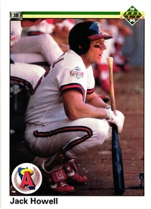 1990 - Upper Deck -- Jack Howell - Card #19 --Los Angeles Angels-- Baseball Card - Picture 1 of 2