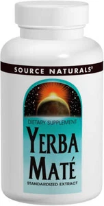 Source Naturals - Yerba Mate Extract 600 mg 180 Tablets - Picture 1 of 1