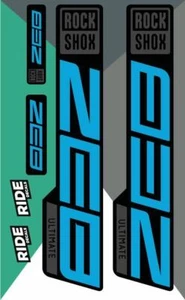 RockShox Zeb Ultimate Decal Kit | Blue | 2021 - Picture 1 of 1
