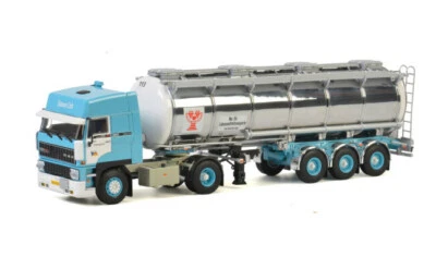 WSI for DAF 2800 SPACE CAB 4x2 TANK TRAILER 1/50 DIECAST MODEL FINISHED TRUCK - Image 1 of 3