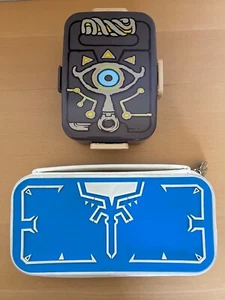 Legend of Zelda Nintendo Switch 1 Travel Carrying Case & Bento Style Snack Box - Picture 1 of 3