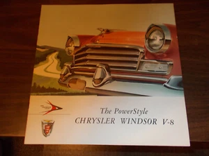 1956 Chrysler Windsor 14-page Deluxe Sales Catalog / Near MINT Condition! - Picture 1 of 7