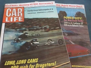 VINTAGE CAR LIFE MAGAZINE JUNE & DECEMBER 1965 - Picture 1 of 5