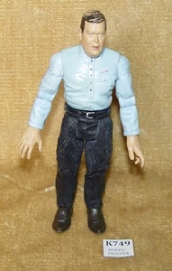 WWF TITANTRON JR JIM ROSS ACTION FIGURE JAKKS PACIFIC 2001 COMMENTATOR WWE HTF - Picture 1 of 5