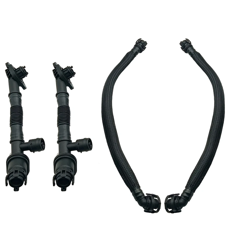 Manguera respirador cárter izquierda y derecha para BMW 550i 650i 750i 750Li X5 X6 4 piezas V8 Foto 1 de 4