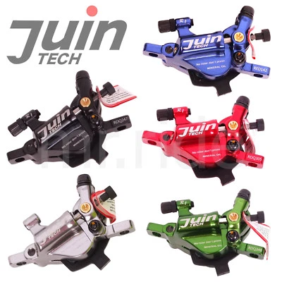 Juego de frenos de disco con cable hidráulico Juin Tech R1 doble accionamiento lateral bicicleta de carretera/CX Foto 1 de 4