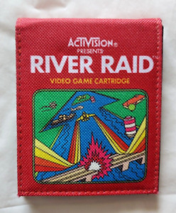 BRAND NEW without Tags River Raid Activision Atari Game Canvas Bifold Wallet