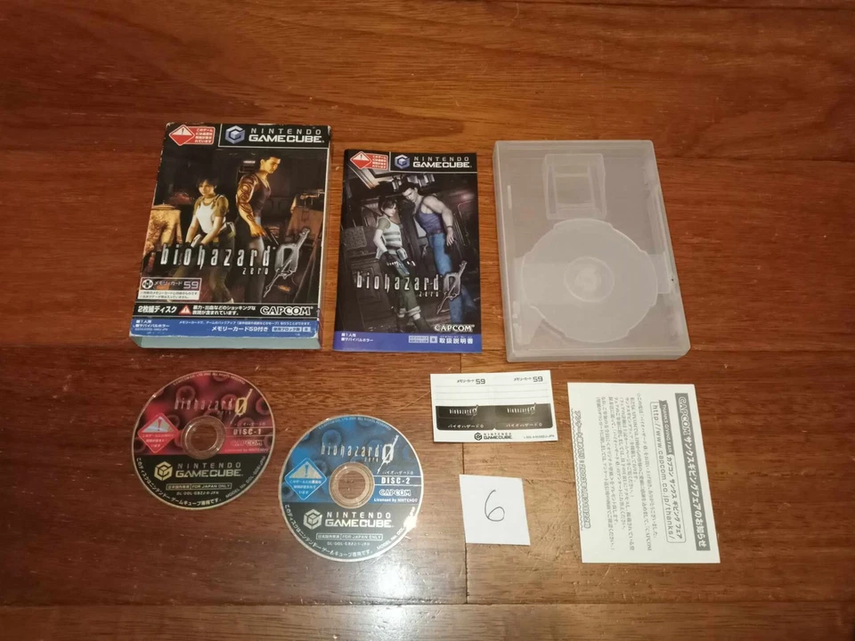 Bio Hazard Biohazard Zero 0 Nintendo Game Cube Japan JPN Japanese (6)  - Image 1 of 1