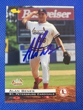 1994 Classic Alan Benes #172 Auto Signed Autograph Cardinals 