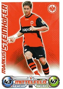 86 Markus Steinhöfer - Eintracht Francoforte - TOPPS Match Attax 2009/2010 - Foto 1 di 2