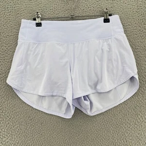 Lululemon Speed Up Corto Largo 4" Azul Sereno Mujer 6 Correr Gimnasio Ropa Atlética - Imagen 1 de 13