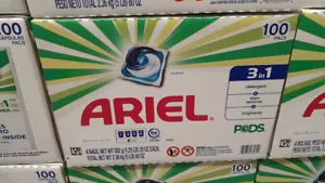 Ariel 3-in-1 Laundry Pods 100 Count - Picture 1 of 2