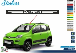 1 Adesivo Fiat PANDA vetro parasole parabrezza TUNING FT PD G8 - Imagen 1 de 1