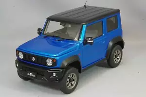 Autoart 78507 1/18 SUZUKI JIMNY SIERRA JB74 BRISK BLUE METALLIC / BLACK ROOF - Picture 1 of 8