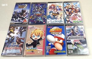PSP Lot 8 Games Basara , Winning Eleven 2012, Tested & Working - Picture 1 of 4