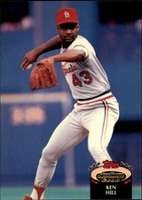 1992 Stadium Club St. Louis Cardinals Baseball Card #138 Ken Hill