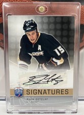 2008-09 UPPER DECK BE A PLAYER RYAN GETZLAF AUTO AUTOGRAPH ANAHEIM DUCKS