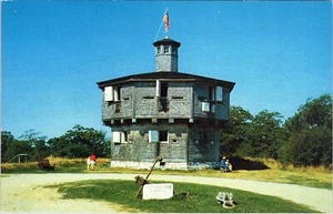 Postal de Fort Edgecomb Maine de Lester Smith sin publicar - Imagen 1 de 2