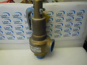 APOLLO 19MHGK200 SAFETY AIR VALVE 200 PSIG BRASS SIZE 1-1/2 - Bild 1 von 4