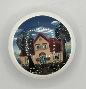 Villeroy&Boch Hübsche Kleine Deckeldose Cottage Durchmesser ca 7 cm Bone China - Bild 1 von 4