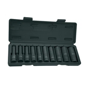 9 Piezas Llave de Tubo Kit Crmo Independiente Bocas Impacto 1/2" 10-24mm - Imagen 1 de 4