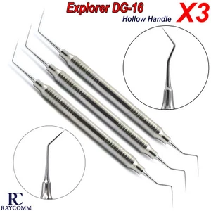 Instrumento dental Endodontic Explorer DG16 mango hueco instrumento de doble extremo - Imagen 1 de 5
