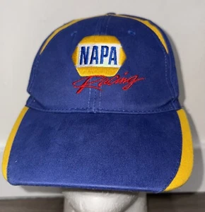NAPA Racing Chase Elliott 9 Adjustable Hat NASCAR Blue & Yellow - Picture 1 of 9